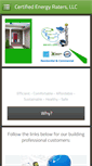 Mobile Screenshot of certifiedenergyraters.com